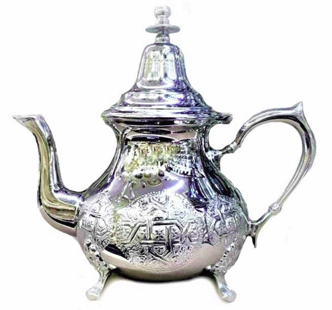 Casablanca Market TTC0037 Silver Teapot