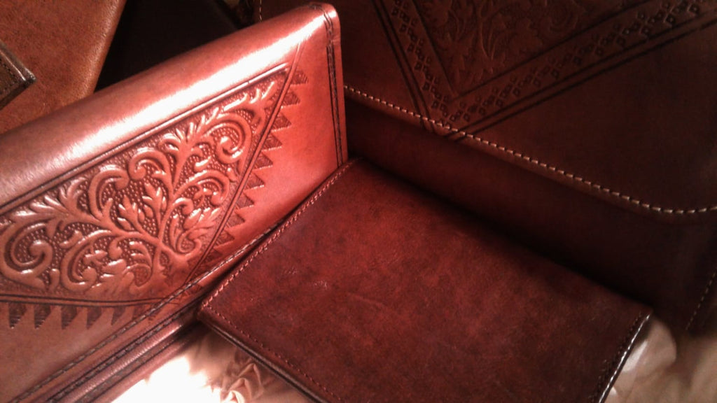 Leather Wallets made in Morocco – Moroccan Corridor®