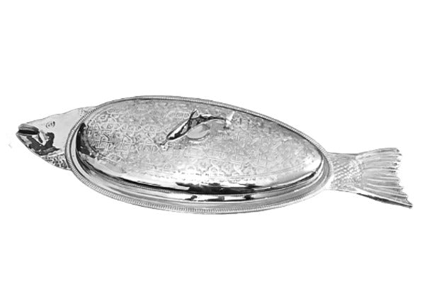 Fish Dish Serving Tray and Cover - Prestige