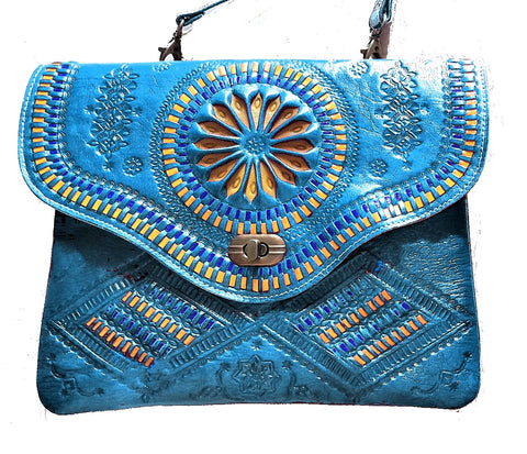 Buy Fuschia Pink Turquoise Blue Gold Boho Bag, Embroidered Embellished  Beaded Banjara Clutch Purse, Bohemian Hippie Bag, Fashion Sling Crossbody  Online in India - Etsy