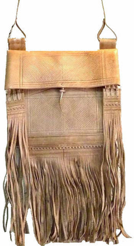 Wrangler Genuine Leather Fringe Crossbody Bag (Wrangler By Montana Wes –  Cowgirl Wear